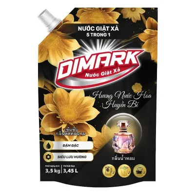 Nước Giặt Xã Dimark Hương Nước Hoa Huyền Bí Túi 3.5kg