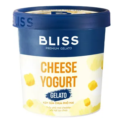 Kem Bliss Sữa Chua Phô Mai 473ml
