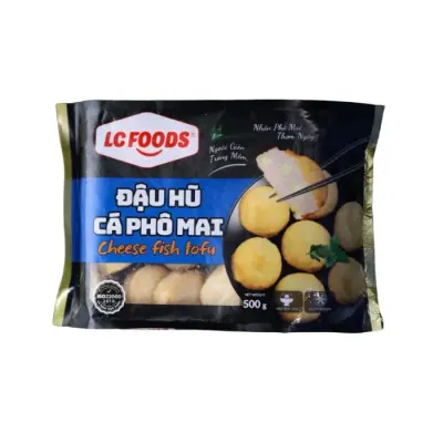 Đậu Hũ Cá Phô Mai LC Foods Gói 500g
