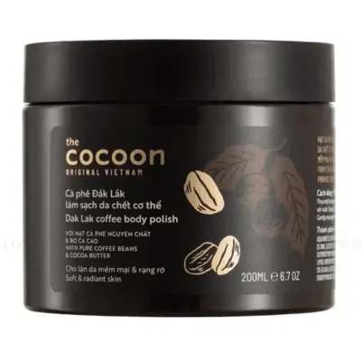 Tẩy Tế Bào Chết Cơ Thể Cocoon Cà Phê Đắk Lắk 200ml