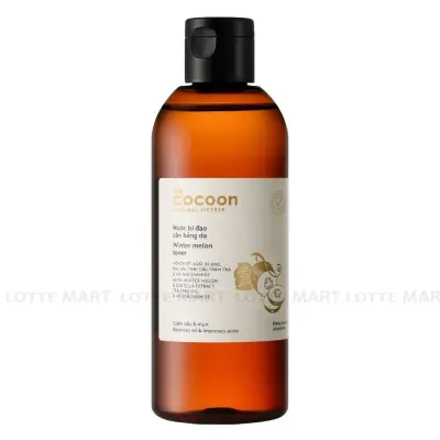 Nước Cân Bằng Da Cocoon Chiết Xuất Bí Đao Giảm Mụn và Dầu 310ml