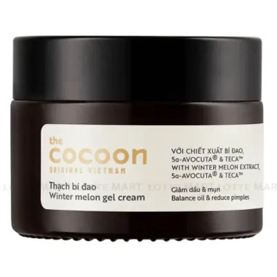 Thạch Dưỡng Cocoon Chiết Xuất Bí Đao Cấp Ẩm và Ngăn Ngừa Mụn 30ml