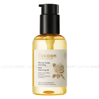 Dầu Tẩy Trang Cocoon Chiết Xuất Hoa Hồng Chai 140ml