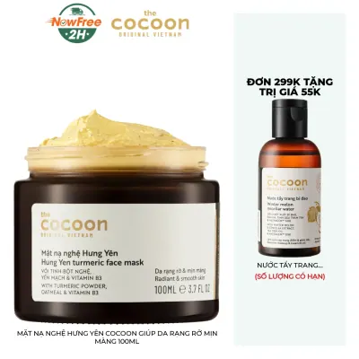 Mặt Nạ Nghệ Hưng Yên Cocoon Giúp Da Rạng Rỡ Mịn Màng 100ml