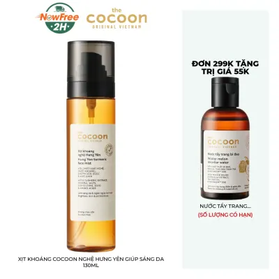 Xịt Khoáng Cocoon Nghệ Hưng Yên Giúp Sáng Da 130ml