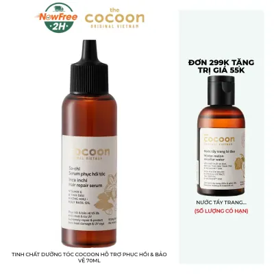 Tinh Chất Dưỡng Tóc Cocoon Hỗ Trợ Phục Hồi & Bảo Vệ 70ml