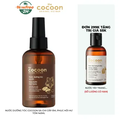 Nước Dưỡng Tóc Cocoon Sa-Chi Cấp Ẩm, Phục Hồi Hư Tổn 140ml