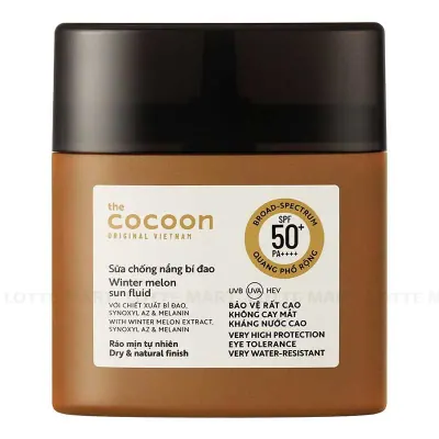 Sữa Chống Nắng Bí Đao Cocoon Quang Phổ Rộng SPF 50+ Pa++++ 50ml