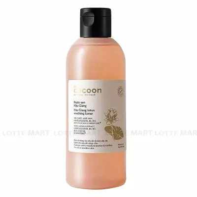 Nước Hoa Hồng Cocoon Chiết Xuất Sen Hậu Giang 310ml