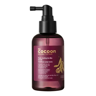 Nước Dưỡng Tóc Cocoon Bồ Kết Giảm Gàu Cho Da Đầu Nhạy Cảm 140ml