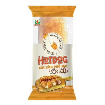 Hot Dog Xúc Xích Phô Mai Hoa Doanh 125g