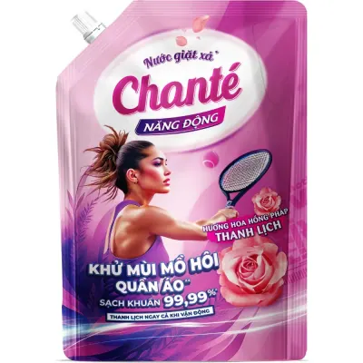 Nước Giặt Xả Chante 8in1 Thanh Lịch Túi 3.2kg