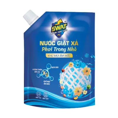 Nước Giặt Xả Swat Khử Mùi Ẩm Mốc Túi 3.5kg