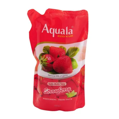 Sữa Rửa Tay Aquala Refill Dâu 450ml