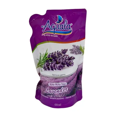 Sữa Rửa Tay Aquala Hương Lavender Túi 450ml