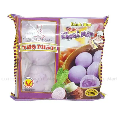 Bánh Bao Nhân Khoai Môn Thọ Phát Bịch 200g