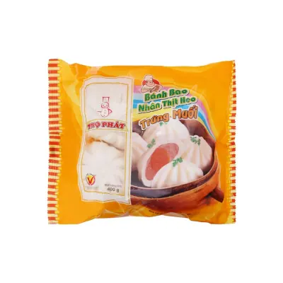 Bánh Bao Nhân Trứng Muối Thọ Phát Bịch 400g