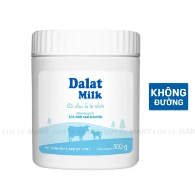 Sữa Chua Dalat Milk Vị Tự Nhiên Hũ 500g
