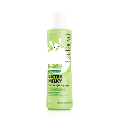 Sữa Tắm Gội Lactacyd Baby Milky 250ml
