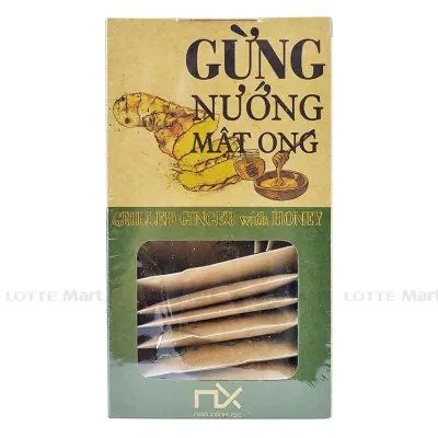 Gừng Nướng Mật Ong Nam Xanh Hộp 80g