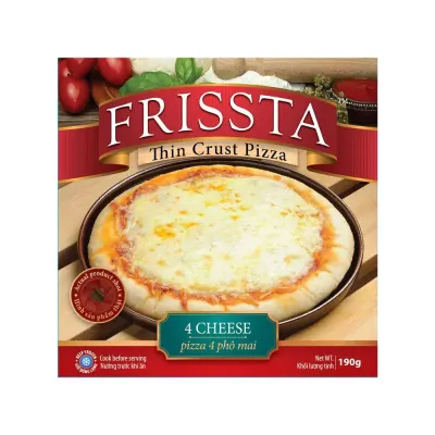 Bánh Pizza Frissta 4 Phô Mai 190g