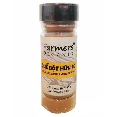 Quế Bột Hữu Cơ Farmer's 40g