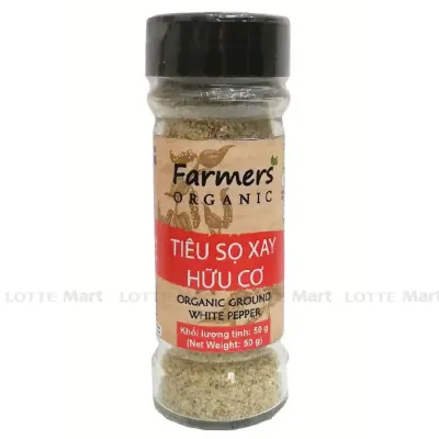 Tiêu Sọ Xay Hữu Cơ Farmer's 50g
