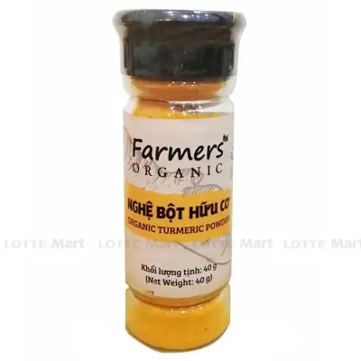 Nghệ Bột Hữu Cơ Farmer's 40g