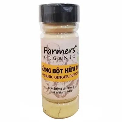 Gừng Bột Hữu Cơ Farmer's 40g