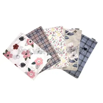 Áo Gối Nằm Cotton Hoa 30x40cm