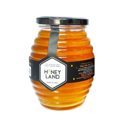 Mật Ong Honeyland Xuyến Chi Thủy Tinh 500g