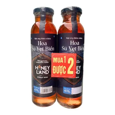 Mật Ong Hoa Sú Vẹt Biển Honeyland 470g