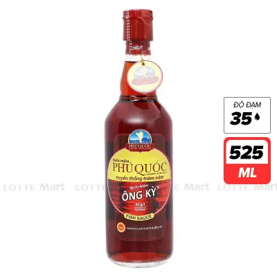 Nước Mắm Phú Quốc Ông Kỳ 35N Chai 525ml