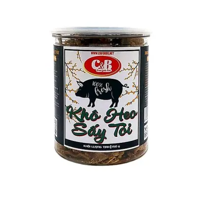Khô Heo Sấy Tỏi C&B 150g