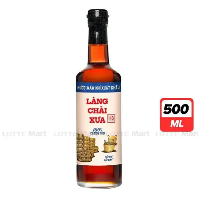 Nước Mắm Làng Chài Xưa Nhãn Xanh Chai 500ml