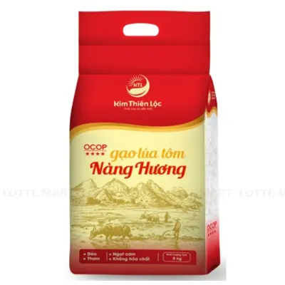 Gạo Kim Thiên Lộc Lúa Tôm Nàng Hương Túi 5kg