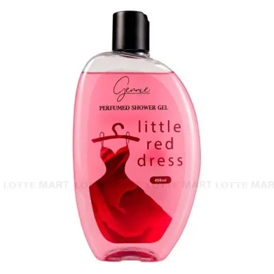Sữa Tắm Nước Hoa Gennie Little Red Dress Ngọt Ngào và Ngây Thơ Chai 450ml