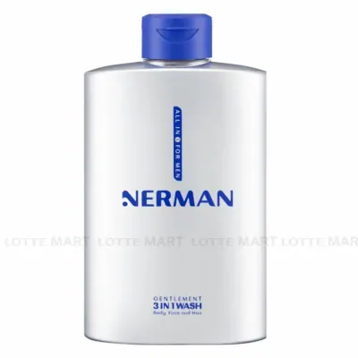 Gel Tắm Gội Nerman 3 Trong 1 Hương Nước Hoa Chai 350g