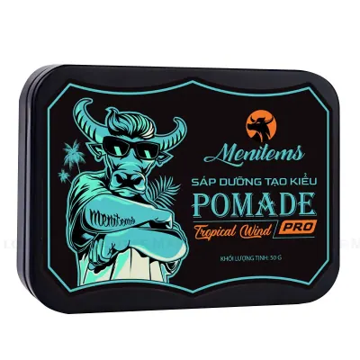 Sáp Vuốt Tóc Menitems Pomade Tropical Wind Hộp 50g