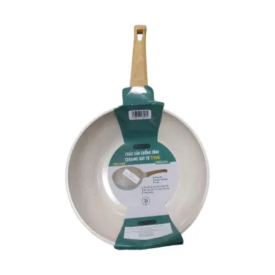 Chảo Sâu Không Dính Bếp Từ Ceramic Tithafac TWP24WB