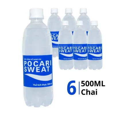 Lốc 6 Chai Nước Bổ Sung Ion Pocari 500ml