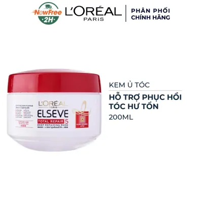 Kem Ủ Tóc L'Oréal Hỗ Trợ Phục Hồi Tóc Hư Tổn 200ml