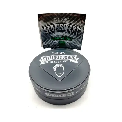 Wax Tạo Kiểu Tóc Nam GATSBY Styling Pomade 75g – Giữ Nếp và Tạo Độ Bóng Vượt Trội
