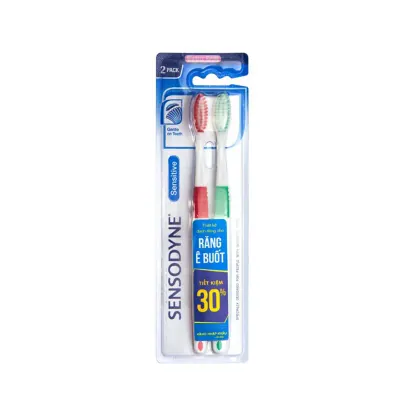 Bộ 2 Bàn Chải Đánh Răng Sensodyne Sensitive Siêu Mềm
