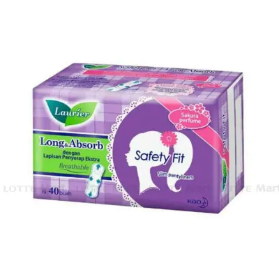 Băng Vệ Sinh Laurier Hằng Ngày Hương Anh Đào Gói 40 Miếng