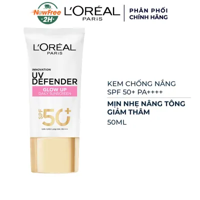 Kem Chống Nắng L'Oréal Mịn Nhẹ Nâng Tông Giảm Thâm 50ml