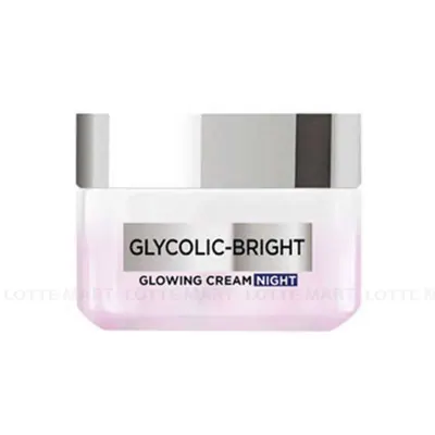 Kem Dưỡng Sáng Da Ban Đêm L'Oréal Paris Glycolic Bright Glowing Cream 50ml