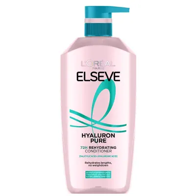 Dầu Xả L'Oréal Paris Elseve Sạch Nhờn và Dưỡng Ẩm 72h 375ml
