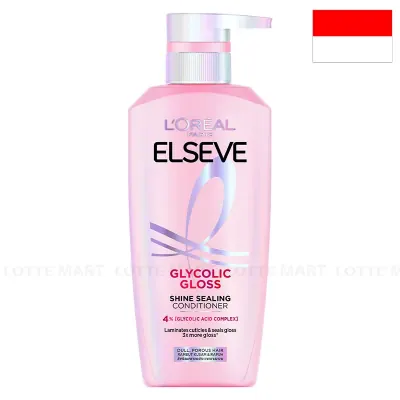 Dầu Xả L'Oréal Paris Elseve Glycolic Gloss Shine Sealing 375ml