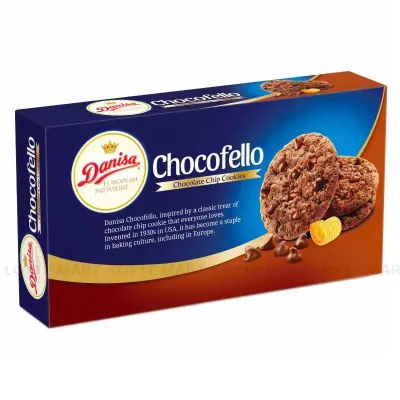 Bánh Quy Danisa Chocofello Vị Socola Chip Hộp 150g
